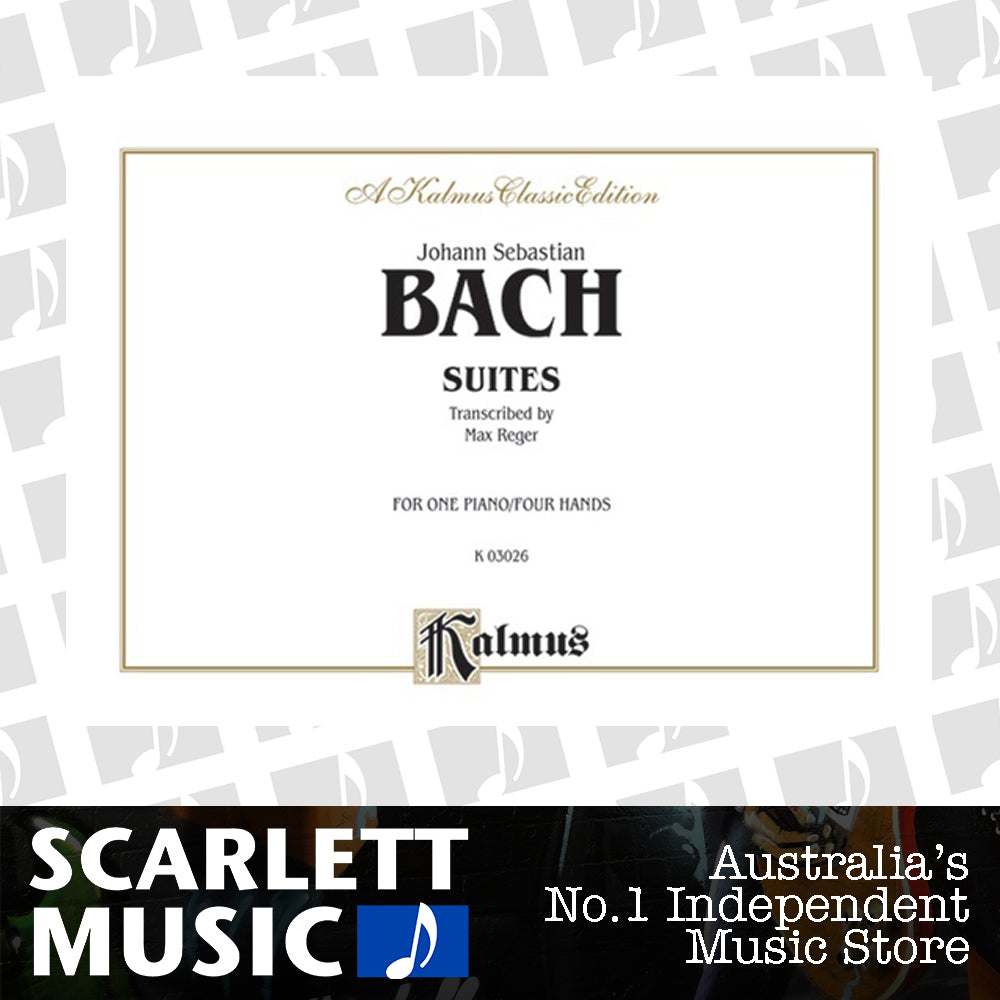 Bach Suites for Piano Duet Sheet Music — view 2