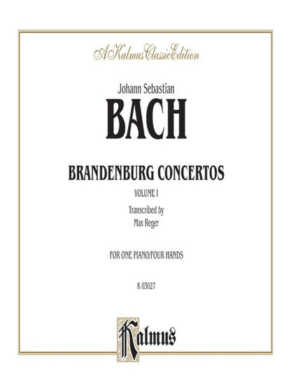 Brandenburg Concerto No 1 Piano Duet Sheet Music