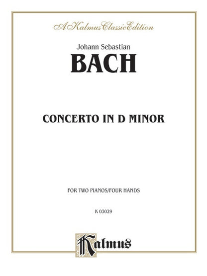 Concerto BWV1052 D Min 2P4H