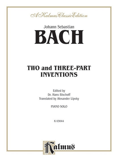 Inventions 2 & 3 Part Piano