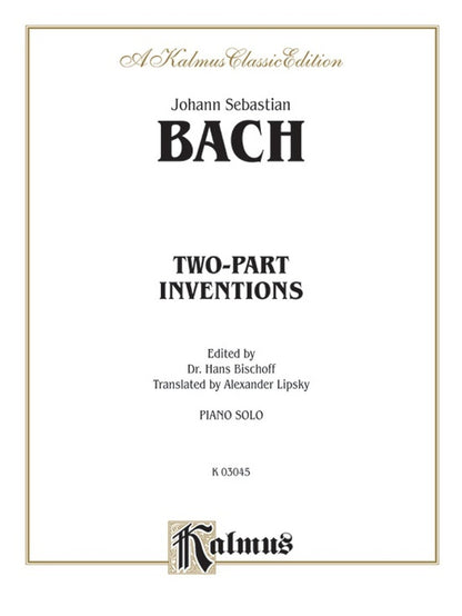Inventions 2 Part Piano