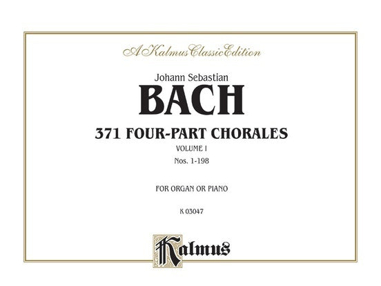 Chorales Book 1 No 1-198