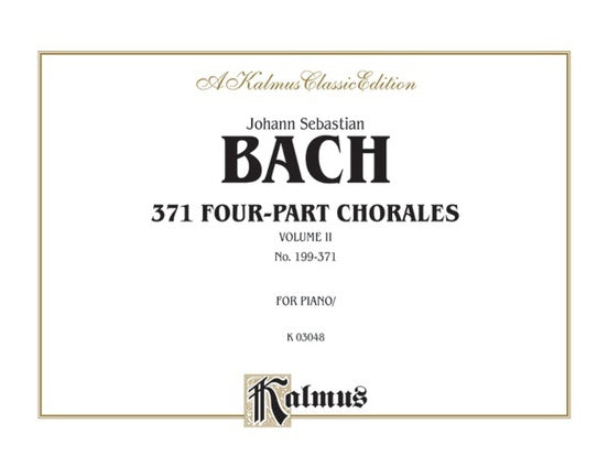 Chorales Book 2 No 199-371