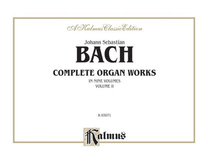 Bach Complete Organ Works Book 2