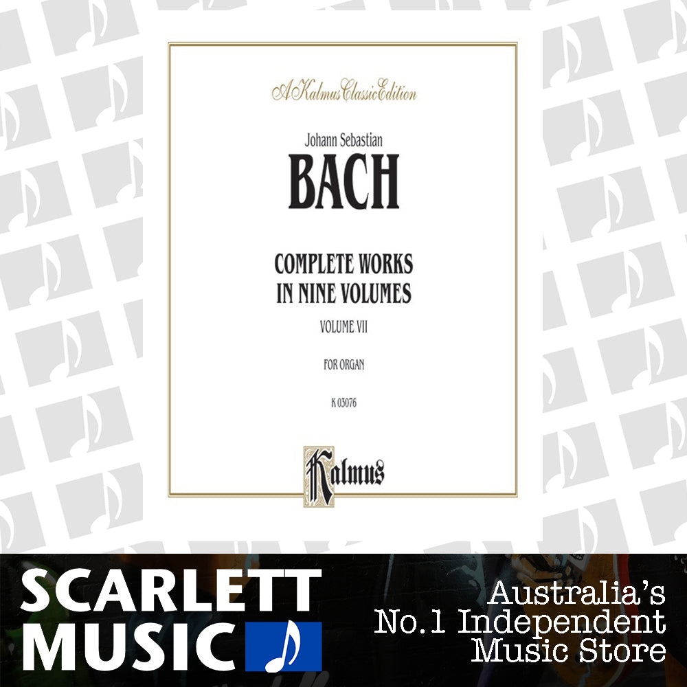 Bach Complete Organ Works Book 7 — view 2