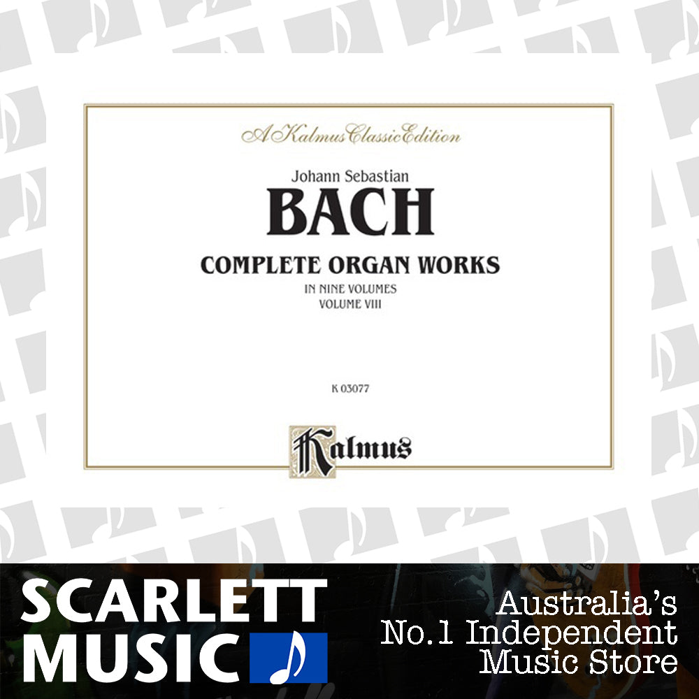 Bach Complete Organ Works Book 8 — view 2