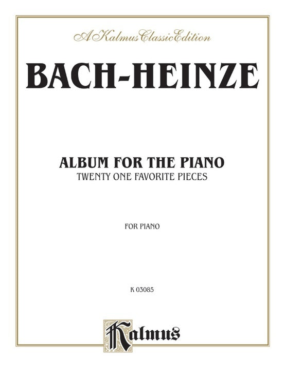 Album for Piano by Ed Heinze