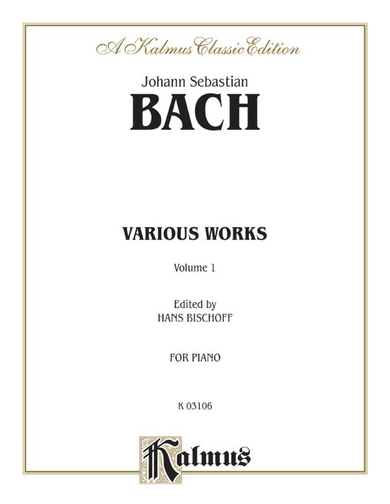 Variation Works Book 1 Piano Sheet Music