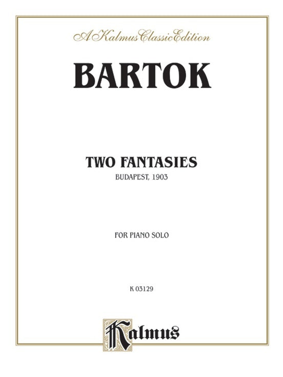 Fantasies 2 For Piano
