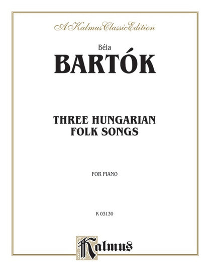 Hungarian Folksongs 2 Piano