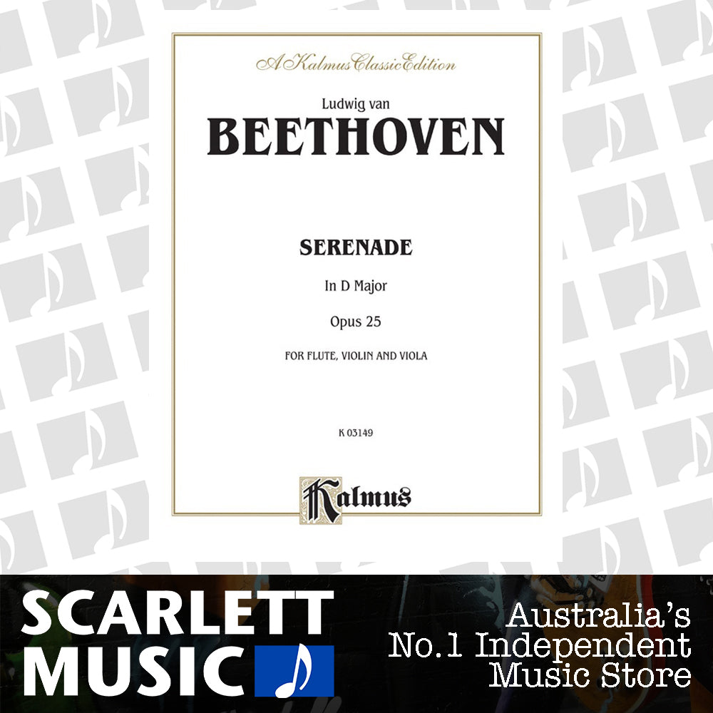Serenade Op 25 Fl/Violin/Viola — view 2