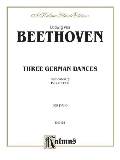German Dances 3 For Piano