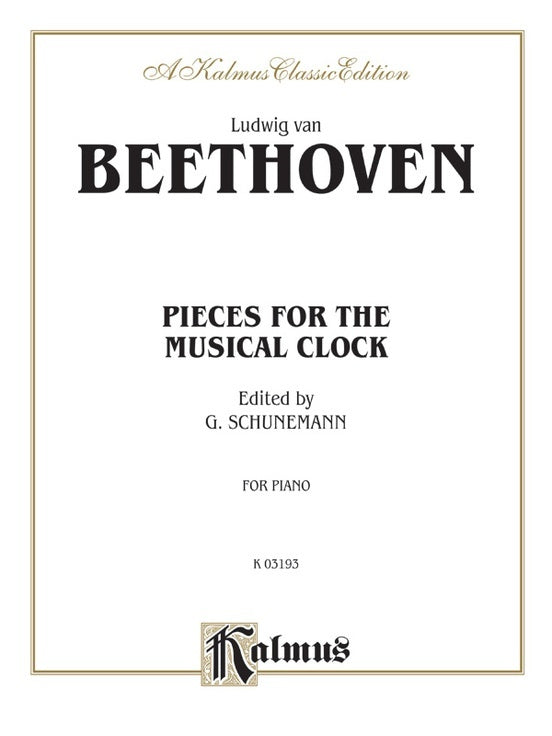 Beethoven Piano Sheet Music Collection