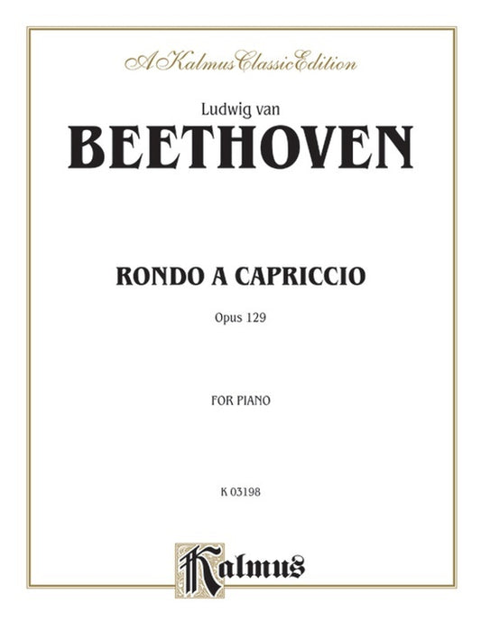 Rondo Cap Op 129 Piano