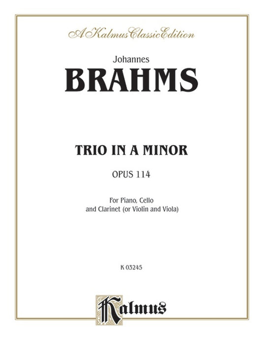 Trio for Clarinet, Cello, and Piano, Op. 114