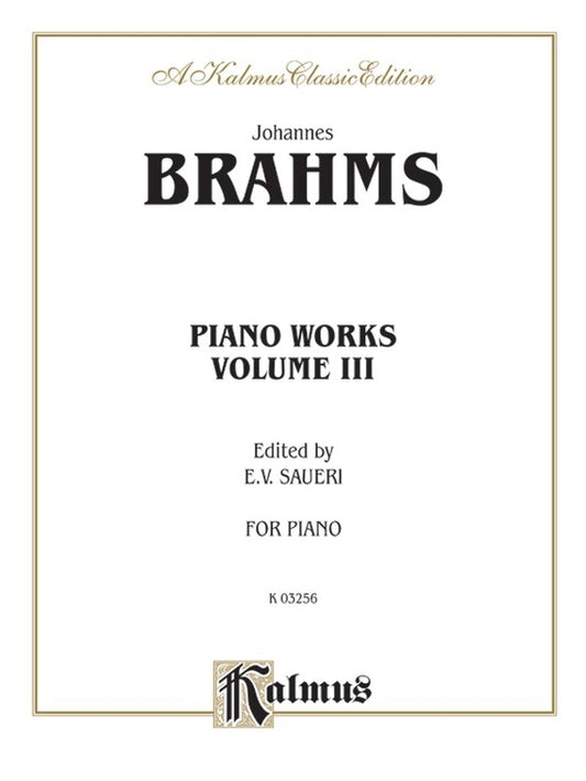 Piano Works Book 3