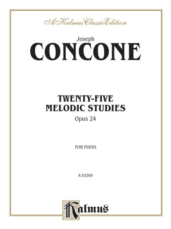 Melodious Studies 25 Ps