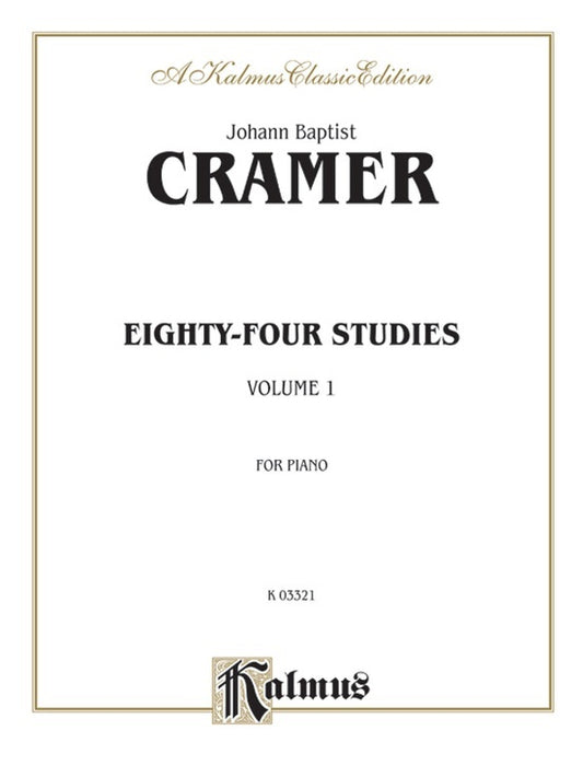 Eighty-four Studies Volume I Piano Sheet Music