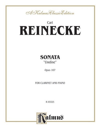 Sonata for Clarinet and Piano Op. 167 Sheet Music
