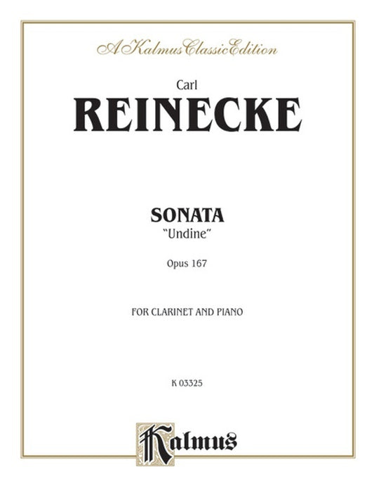 Sonata for Clarinet and Piano Op. 167 Sheet Music