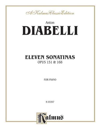 11 Sonatinas for Piano, Op. 151 and 168