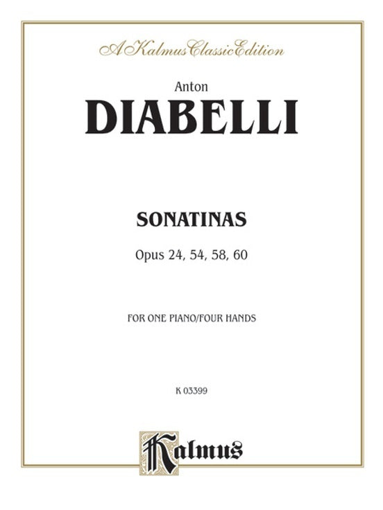 Sonatinas Piano Sheet Music 1P4H