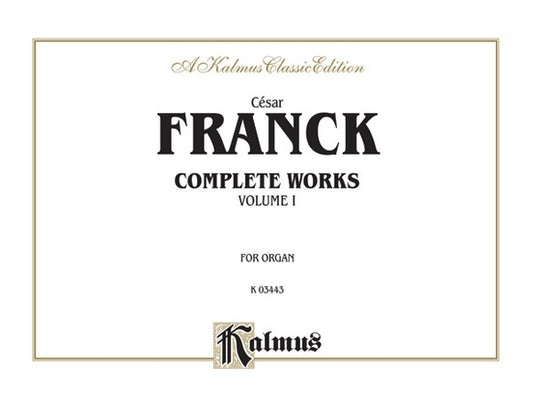Organ Works Book 1