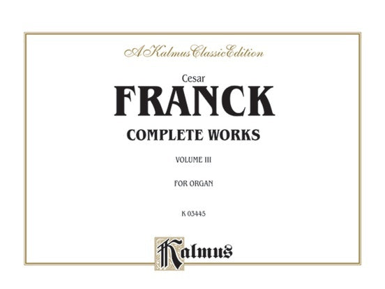 Organ Works Book 3
