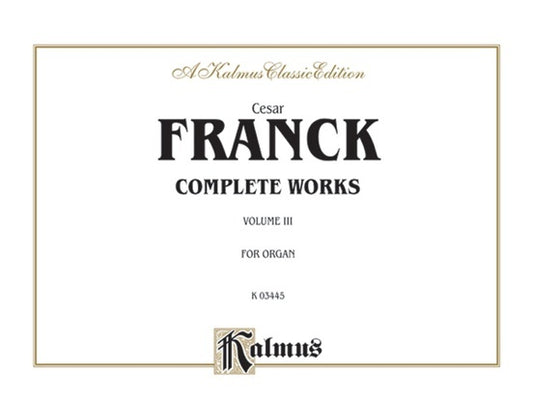 Organ Works Book 3