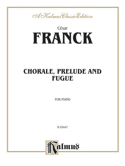 Choraleprelfugue Piano