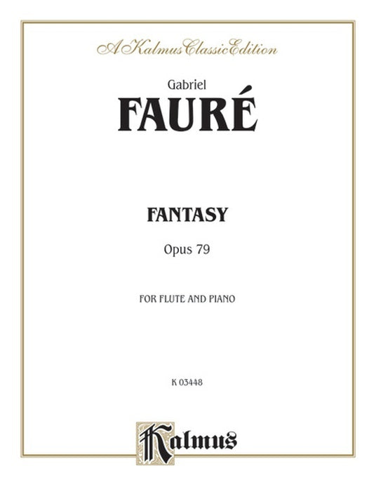 Fantasy Op 79 For Flute And Piano