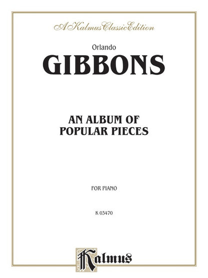 Gibbons Album Piano