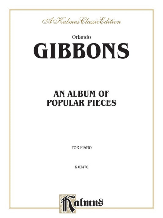 Gibbons Album Piano