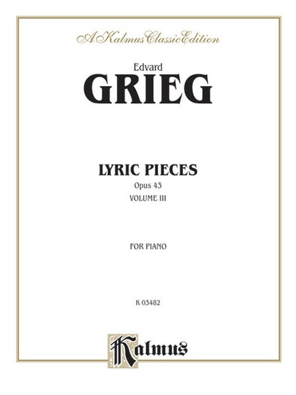 Lyric Pieces Op 43 Piano