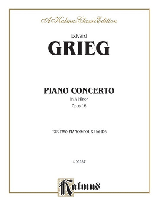 Concerto Op 16 A Min 2P4H