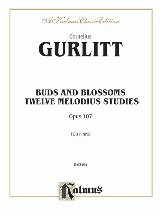 Buds and Blossoms Opus 107 Piano Sheet Music