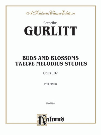 Buds and Blossoms Opus 107 Piano Sheet Music