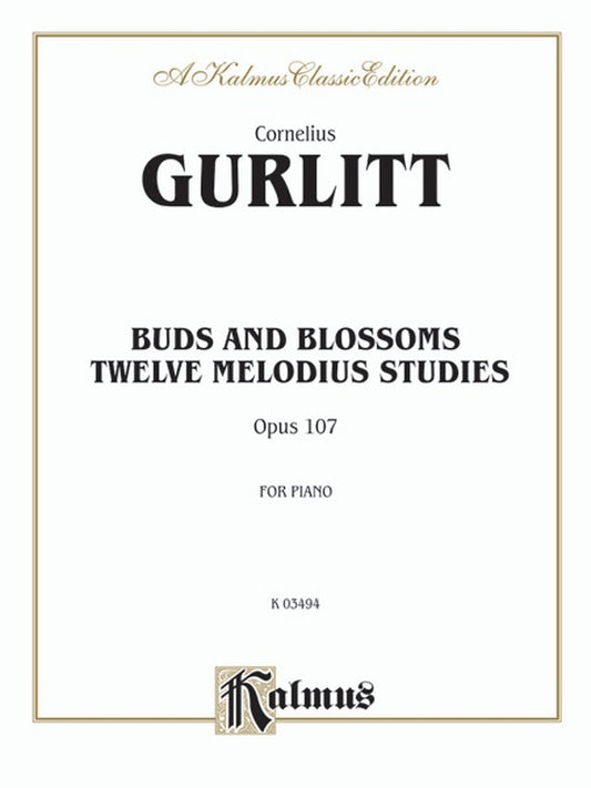 Buds and Blossoms Opus 107 Piano Sheet Music