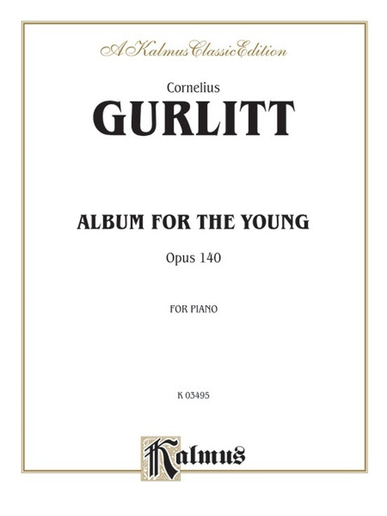 Album Young Op 140 Piano Sheet Music