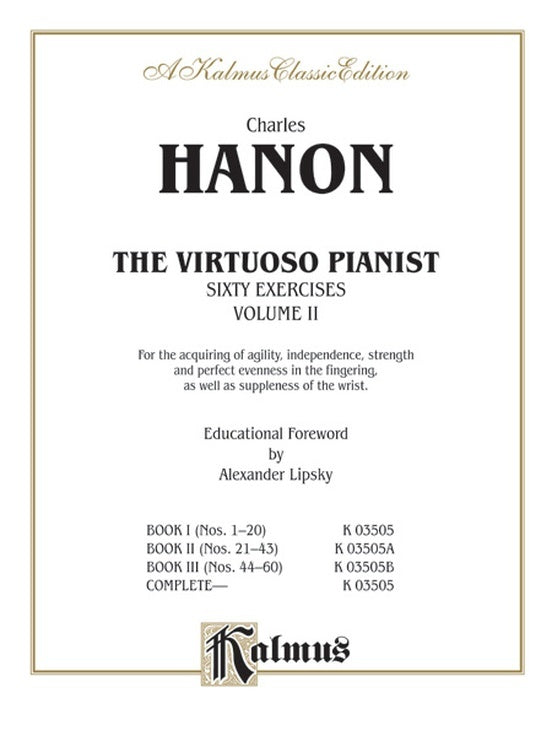 Hanon Virtuoso Pianist Book 2 P/S