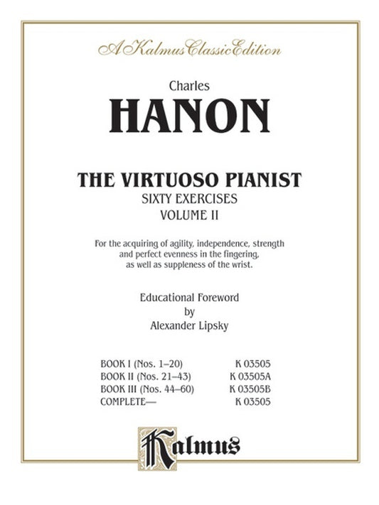 Hanon Virtuoso Pianist Book 2 P/S