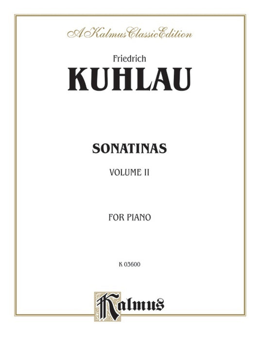 Sonatinas II for Piano Sheet Music