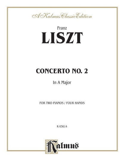 Piano Concerto No 2 In A For 2P4H
