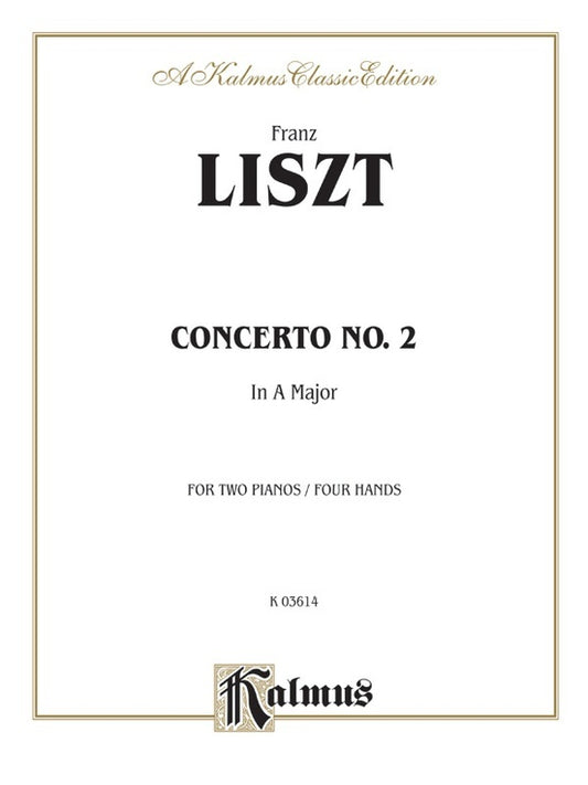 Piano Concerto No 2 In A For 2P4H