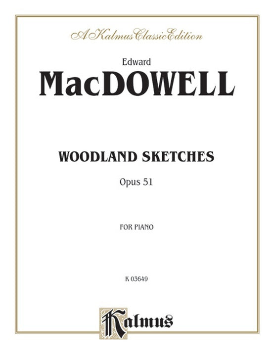 Woodland Sketches Piano Sheet Music