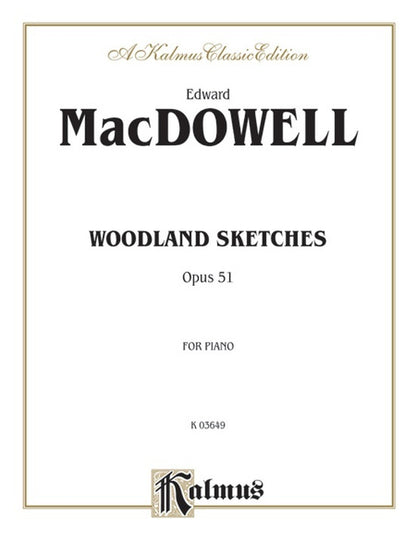 Woodland Sketches Piano Sheet Music
