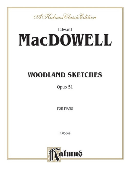 Woodland Sketches Piano Sheet Music
