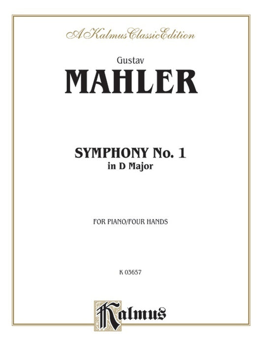 Symphony No 1 1P4H Piano Sheet Music