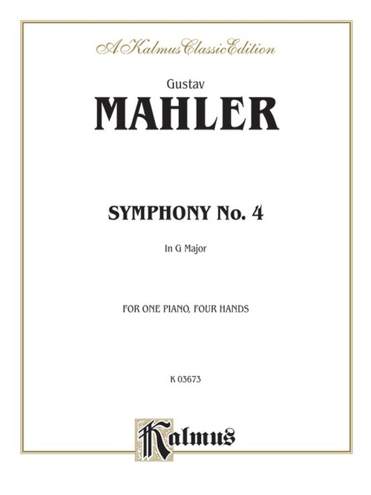 Symphony No 4 Piano Sheet Music 1P4H