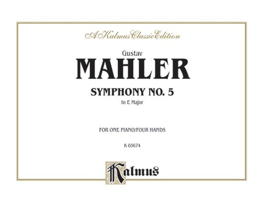 Symphony No 5 Piano Sheet Music 1P4H